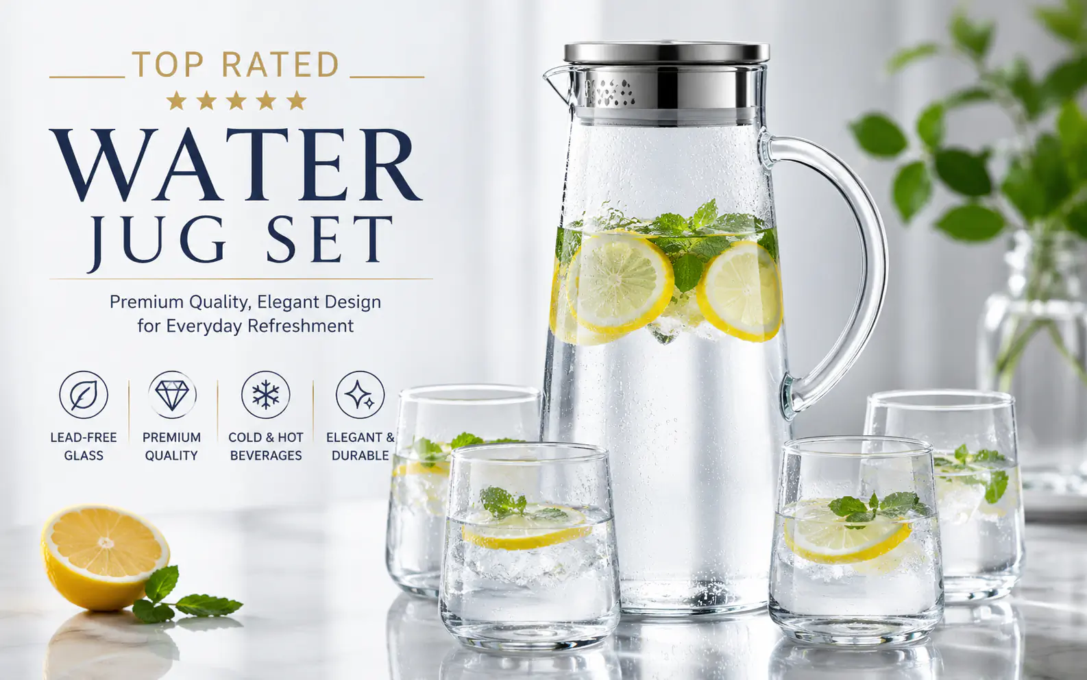 Top Rated Water Jug Set Choices for 2026
