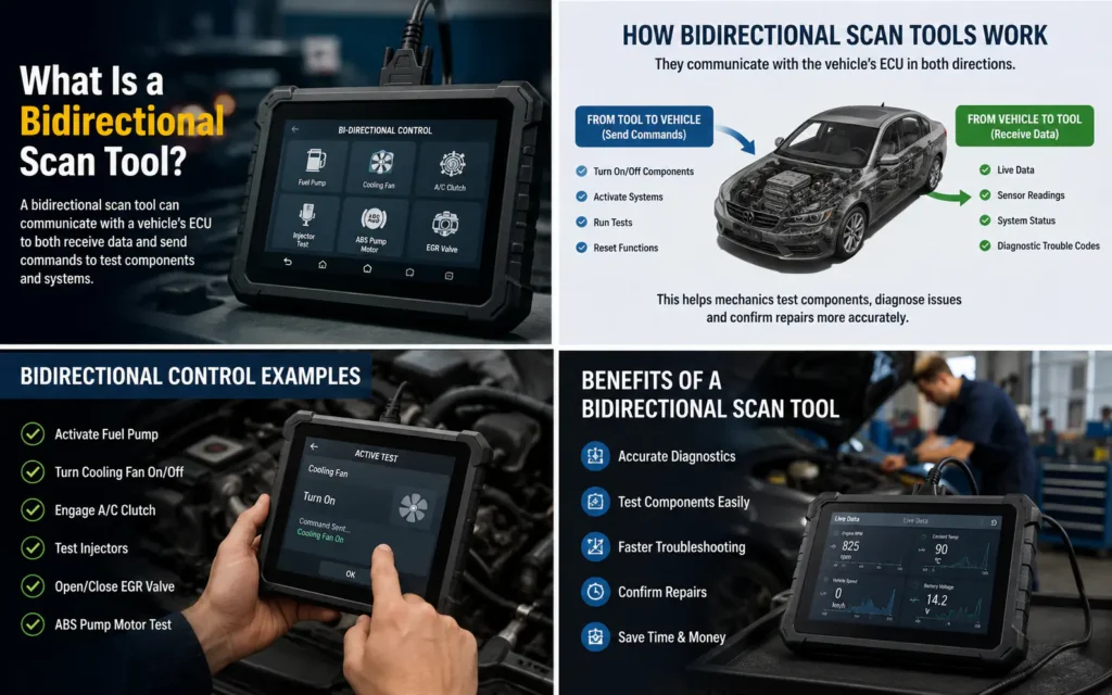 What Is a Bidirectional Scan Tool? Understanding 2-Way Vehicle Diagnostics