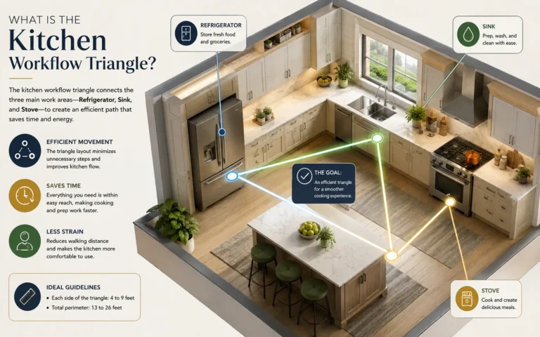 What Is the Kitchen Workflow Triangle? A Practical Design Guide
