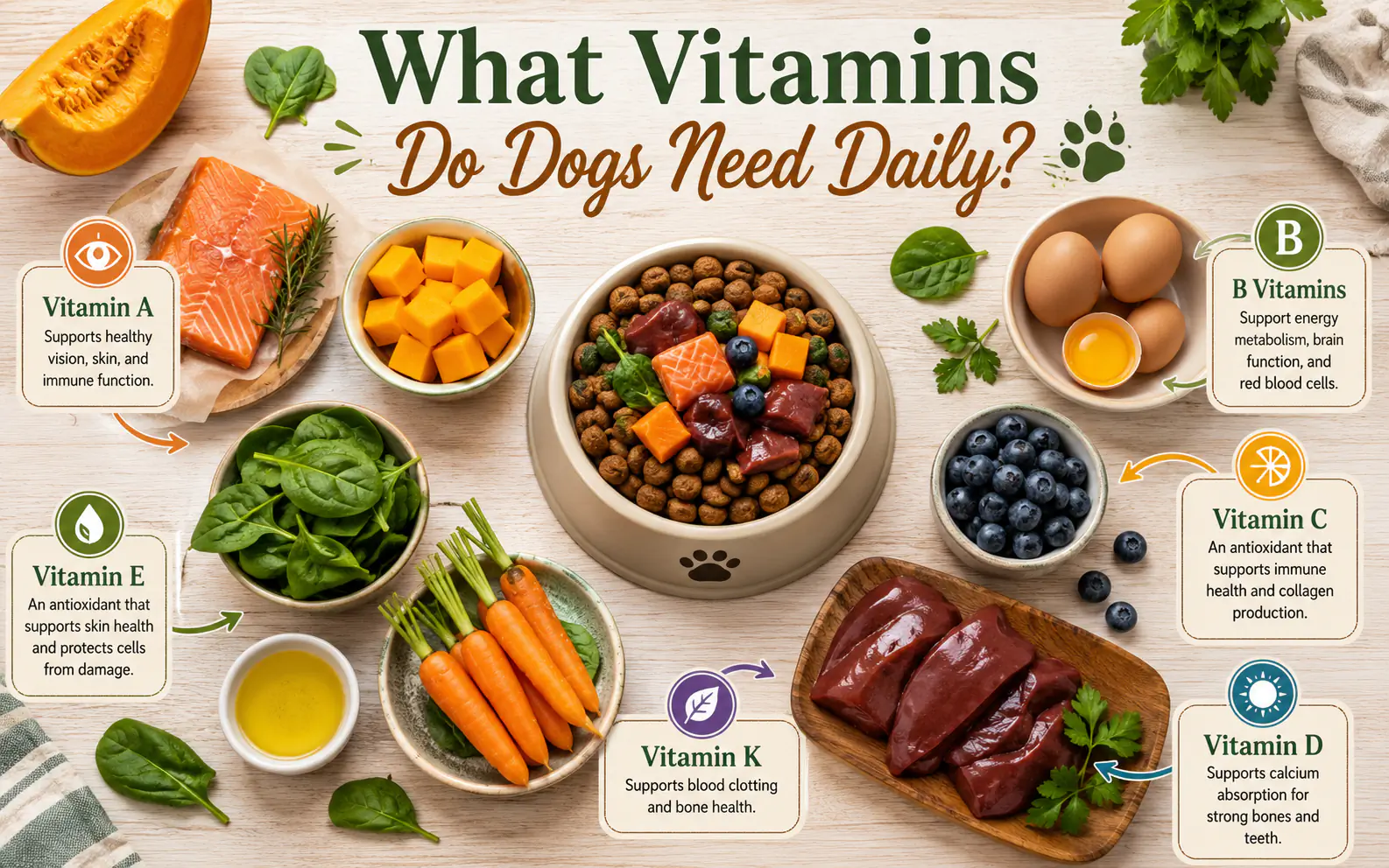 What Vitamins Do Dogs Need Daily for Optimal Health?