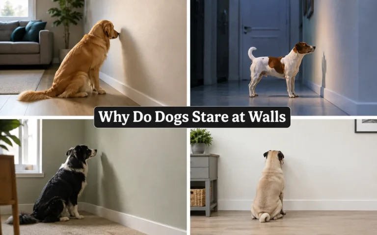 Why Do Dogs Stare at Walls? Common Causes and When to Worry