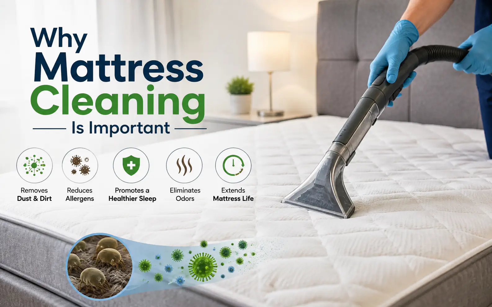 Why Mattress Cleaning Is Important for Health and Longevity